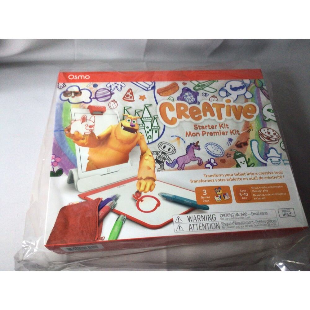 NIB Osmo Creative Starter Kit for iPad Ages 5-10 Education Learning Games
